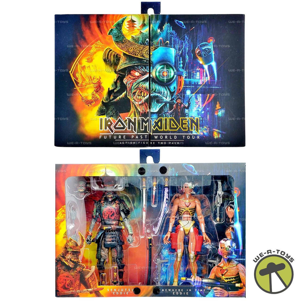 NECA Iron Maiden Future Past World Tour Two Pack Action Figure Set