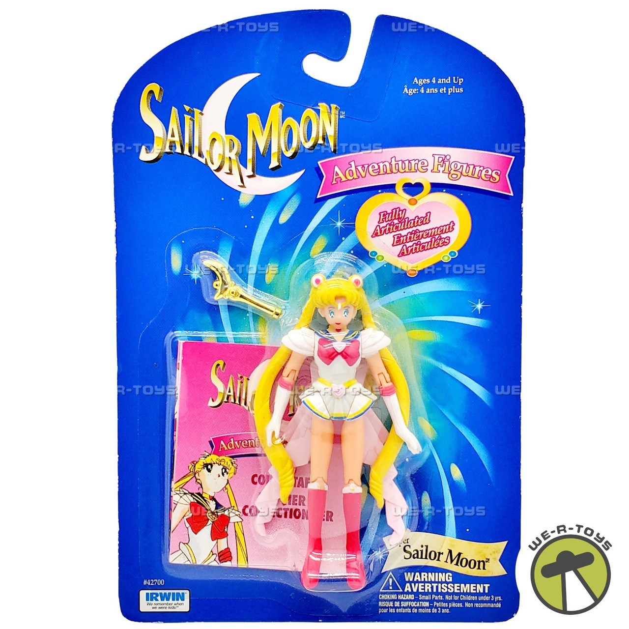Sailor Moon Super Sailor Moon Adventure Figure 1997 Irwin 42700