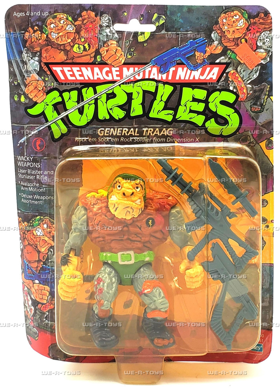 TMNT General Traag Rock Soldier from Dimension X Figure 1989