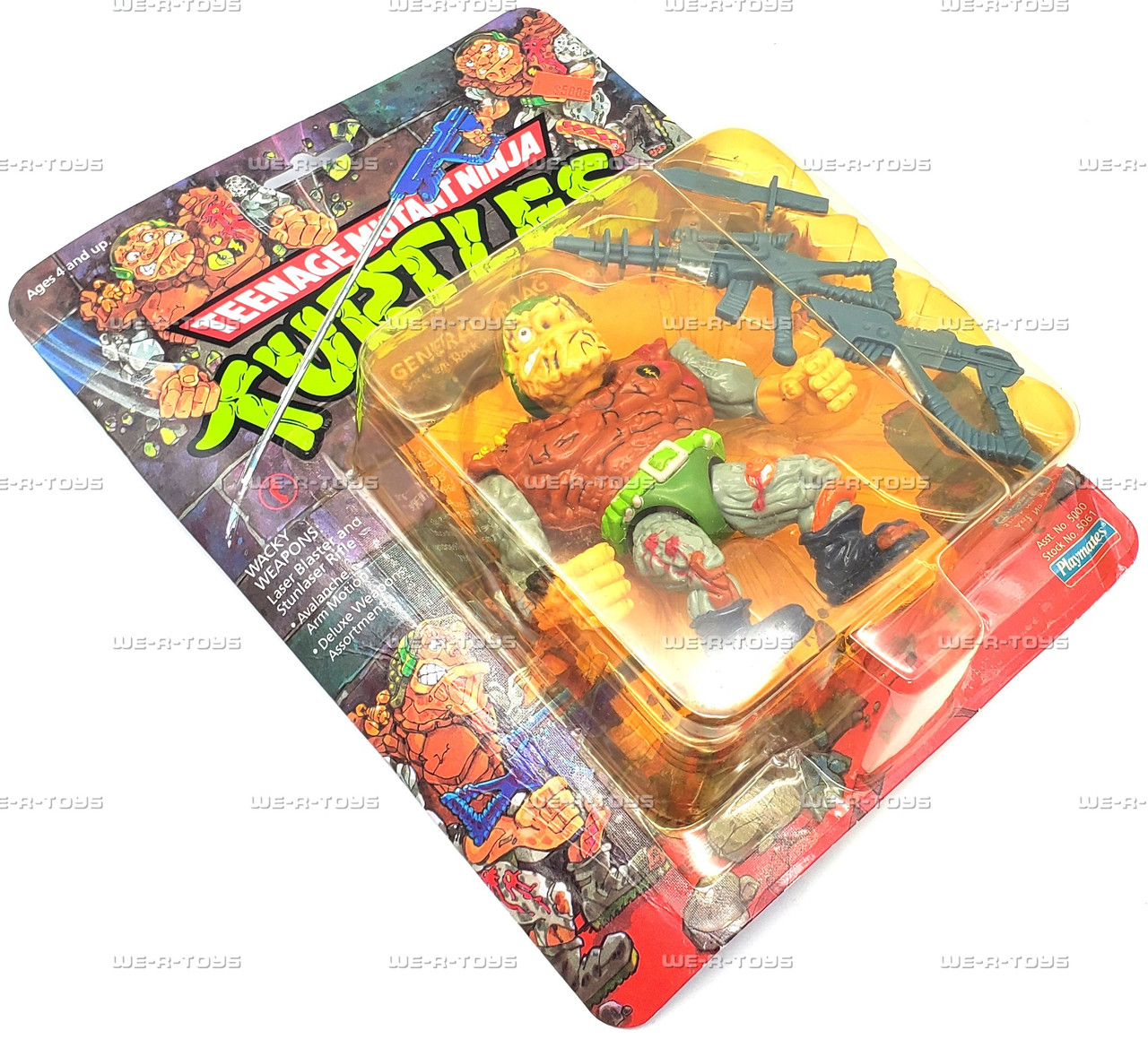 TMNT General Traag Rock Soldier from Dimension X Figure 1989