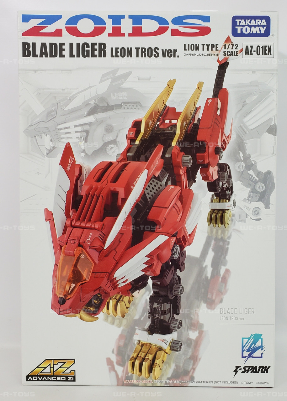 生き物・恐竜 ZOIDS BLADE LIGER LEON TROS ver. Zoids AZ-01EX Blade Liger Leon Tros Ver Plastic Model Kit