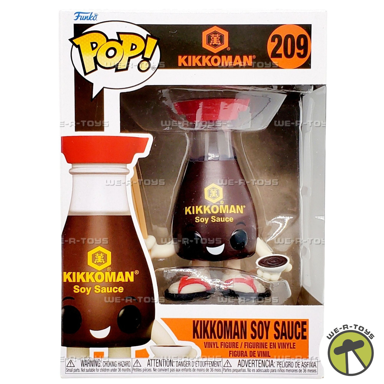 Funko POP Kikkoman Soy Sauce 209 Vinyl Figure - We-R-Toys