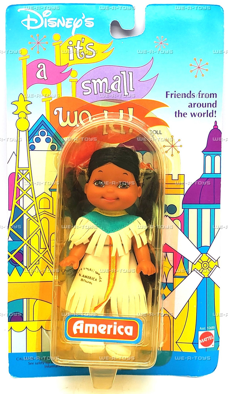 Disney Its A Small World America Doll 1993 Mattel #10489 We-R-Toys