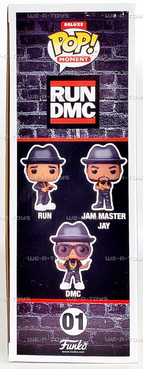 Funko Deluxe POP Moment Run DMC in Concert 01 Vinyl Figures in