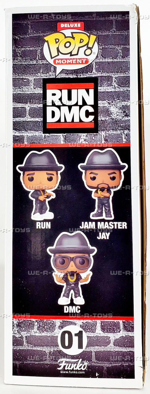 Funko Deluxe POP Moment Run DMC in Concert 01 Vinyl Figures in
