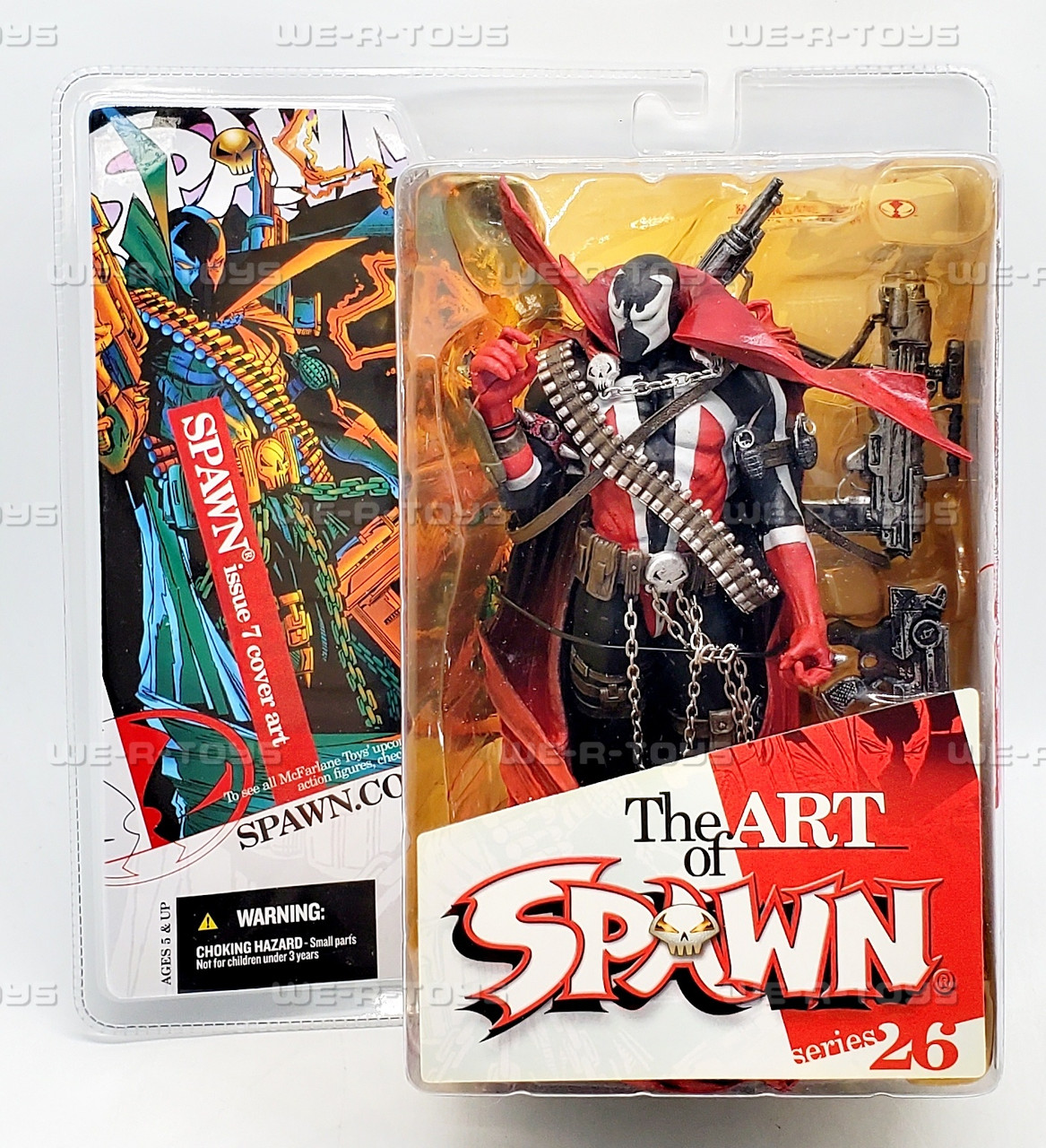 未開封 The Art of Spawn #7 フィギュア McFarlane 2004 Art of Spawn Series 26 Spawn Issue 7 Cover Art