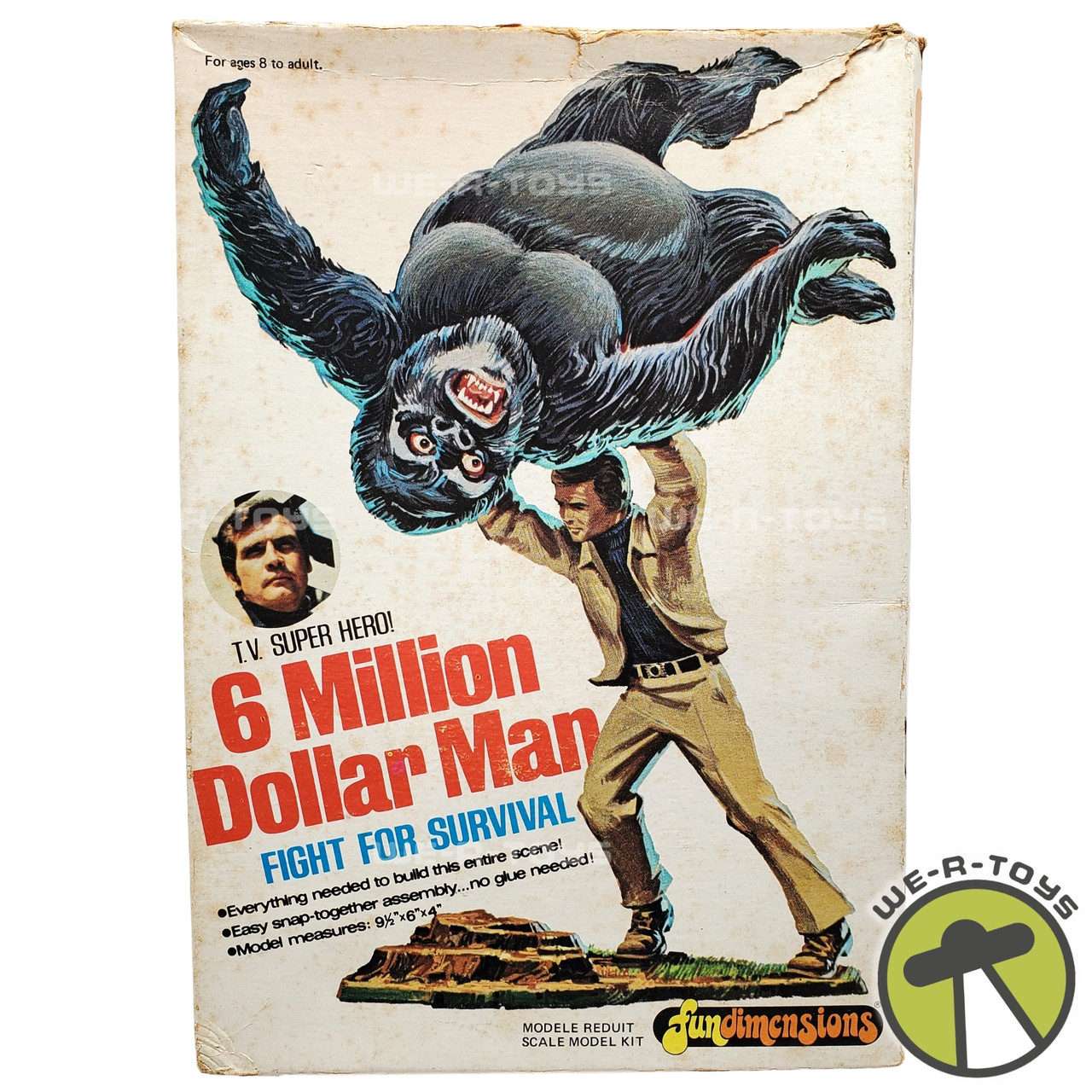 6 Million Dollar Man Bionic Bustout キット 6 Million Dollar Man Fight For Survival & Bionic Bustout Model Kit