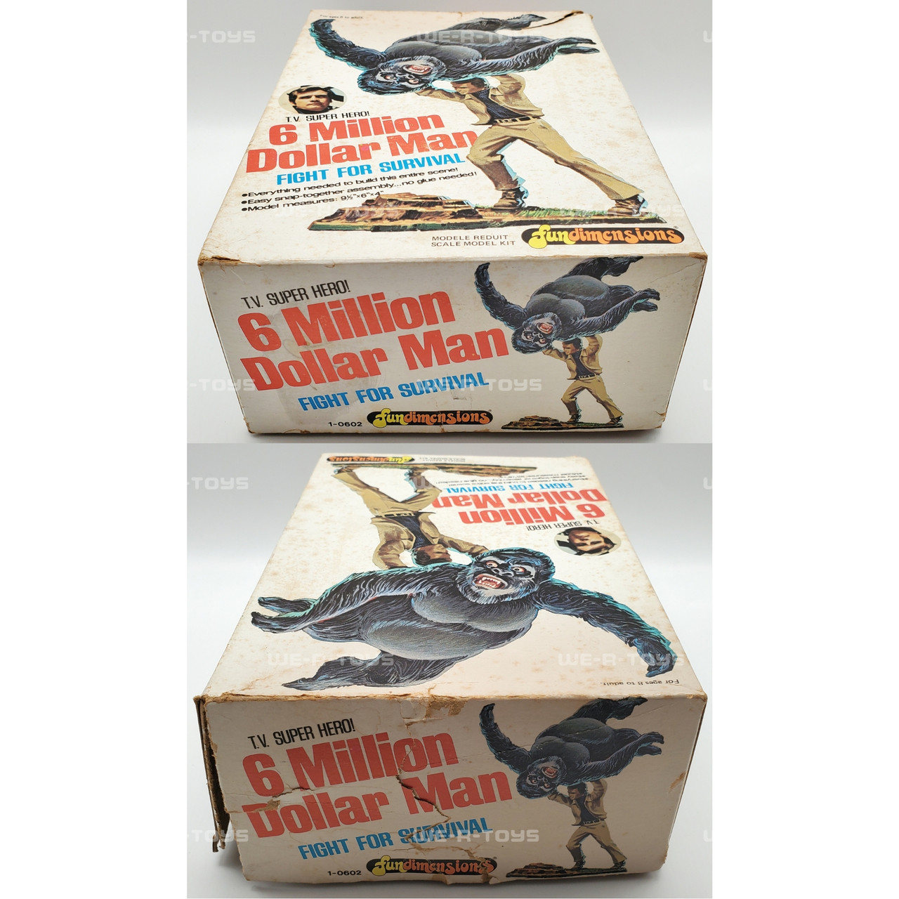 6 Million Dollar Man Bionic Bustout キット 6 Million Dollar Man Fight For Survival & Bionic Bustout Model Kit