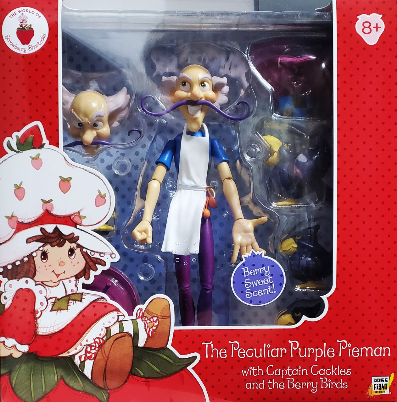 Strawberry Shortcake Villains Purple Pieman Action Figure Boss
