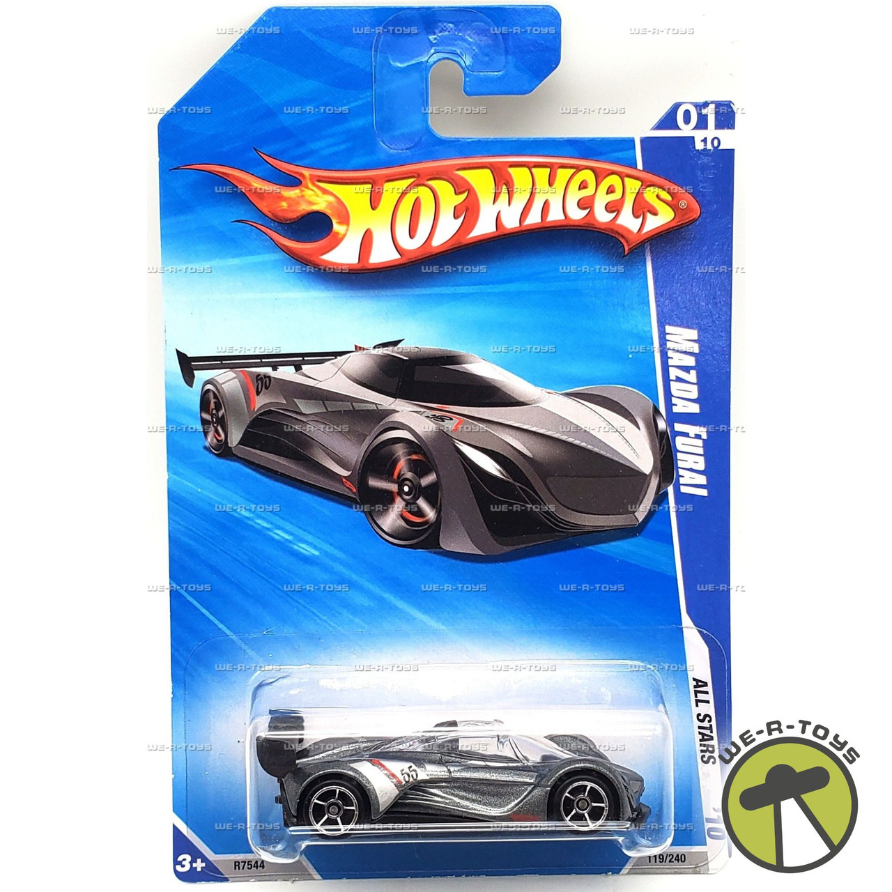 Hot Wheels All Stars 10 Mazda Furai 01/10 Vehicle 2009 Mattel