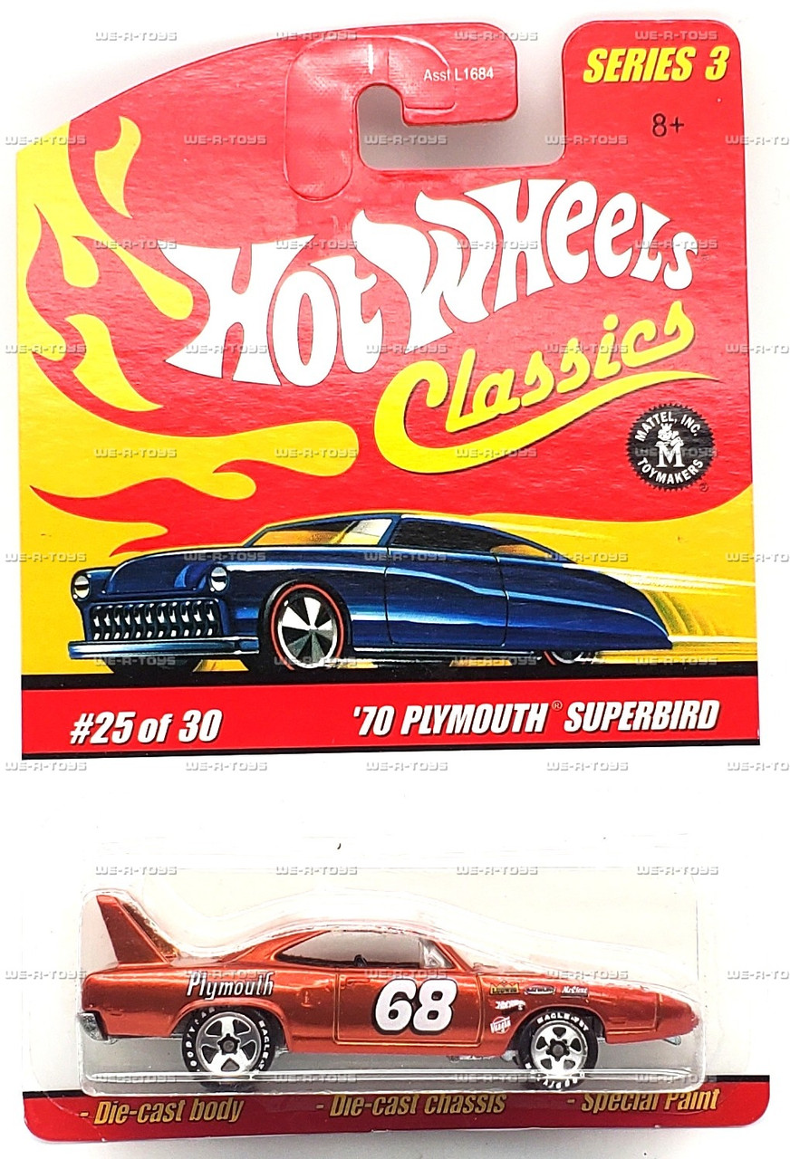 Hot Wheels Classics Series 3 Orange 70 Plymouth Superbird 2006