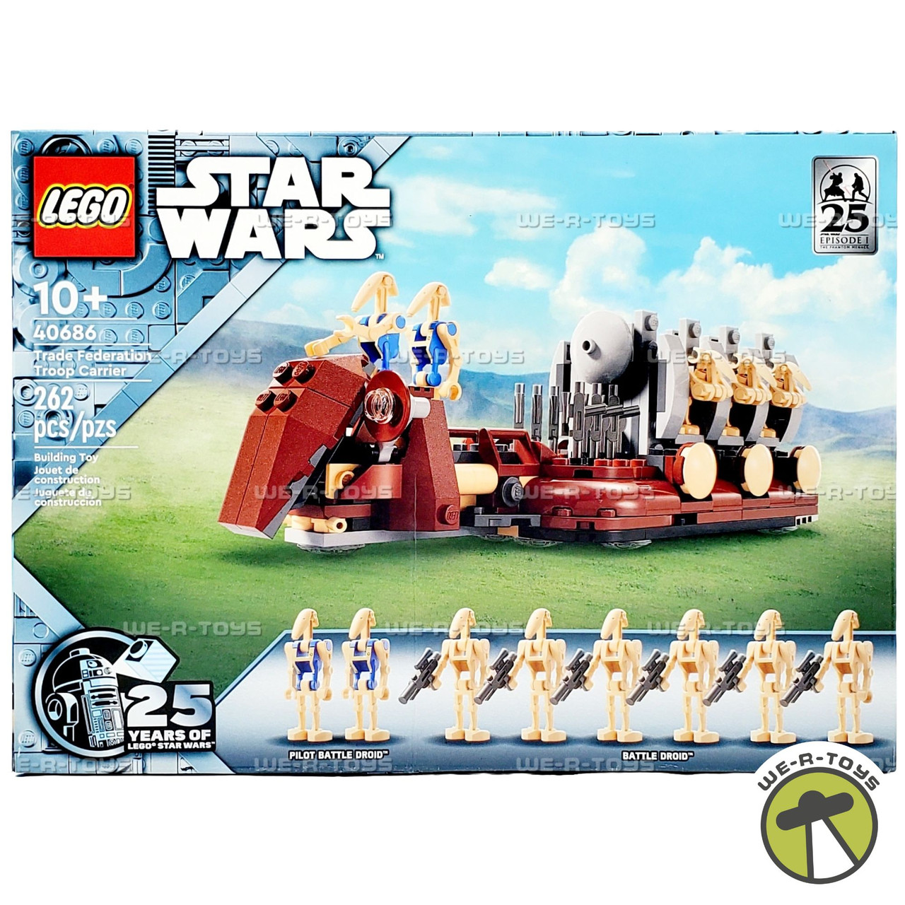LEGO Star Wars Trade Federation Troop Carrier 262 Piece Building