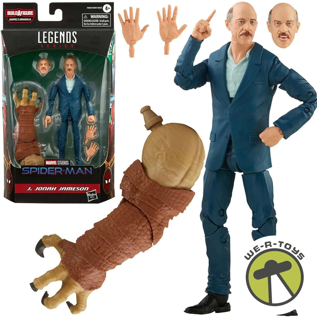 Spider-Man Marvel Legends Series J. Jonah Jameson 6 Inch Action