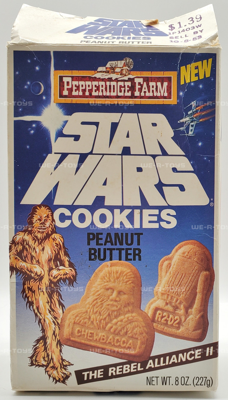 Star Wars 1983 Pepperidge Farm Peanut Butter Cookies - Open Box