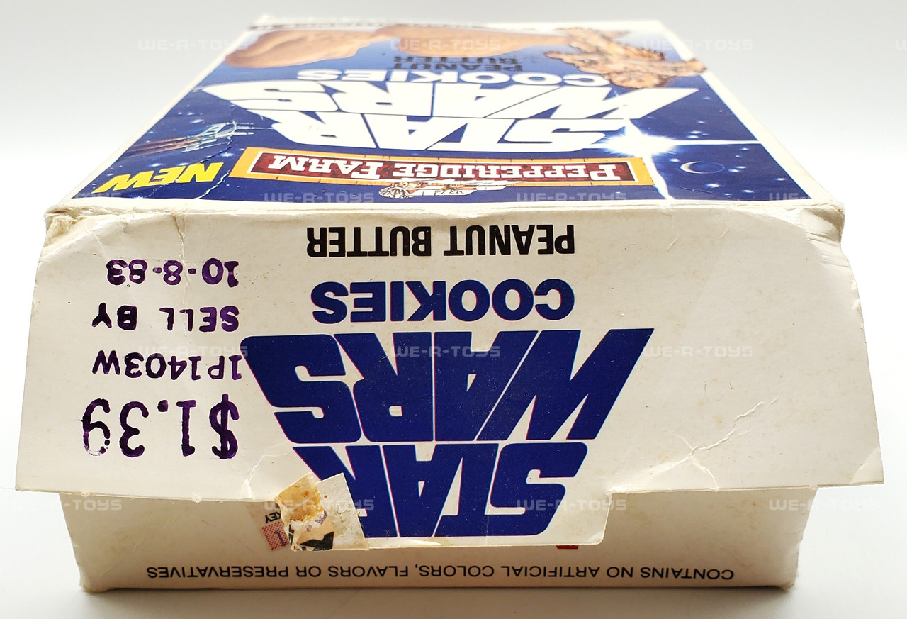 Star Wars 1983 Pepperidge Farm Peanut Butter Cookies - Open Box