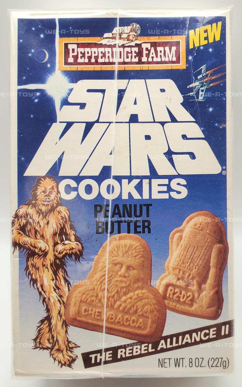 Star Wars 1983 Pepperidge Farm Peanut Butter Cookies - Open Box