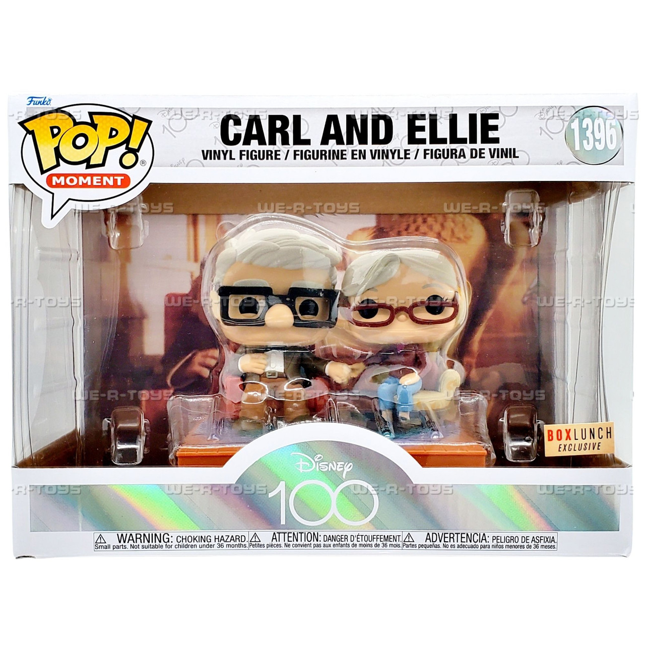 Funko POP Moment Disney Pixar UP Carl and Ellie 1396 Vinyl Figure