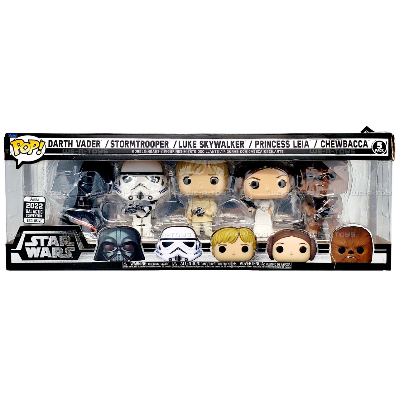 Funko POP Star Wars Vinyl Figure 5 Vinyl Figure Set 64122 - We-R-Toys