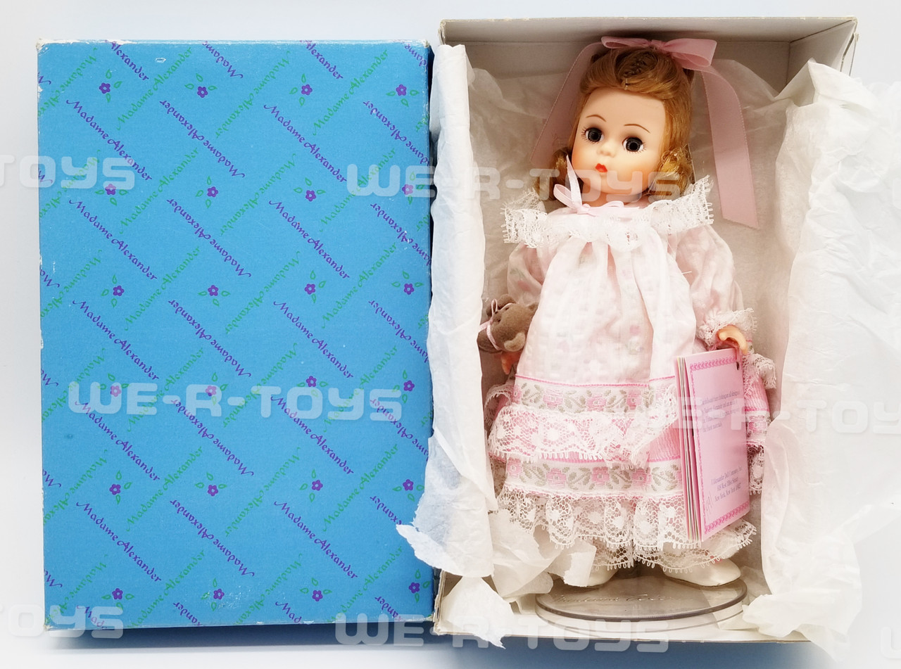 Madame Alexander Wendy from Peter Pan Doll with Stand No. 466 NEW -  We-R-Toys