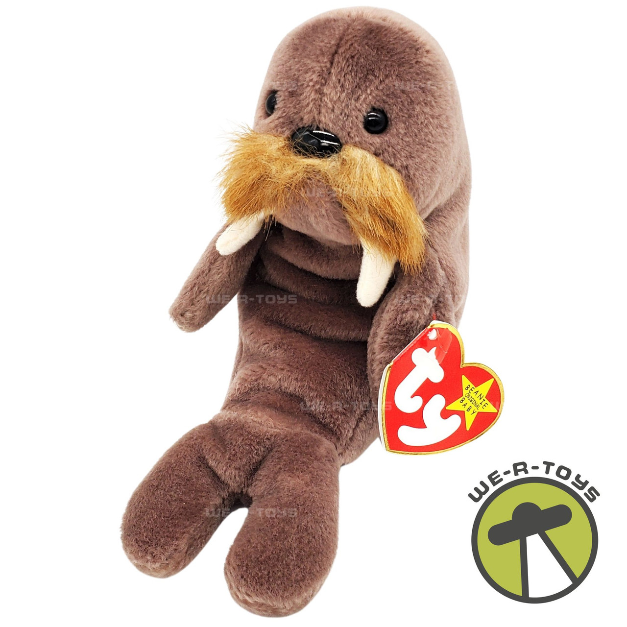 Ty Beanie Babies Jolly the Walrus Plush 1996 - We-R-Toys