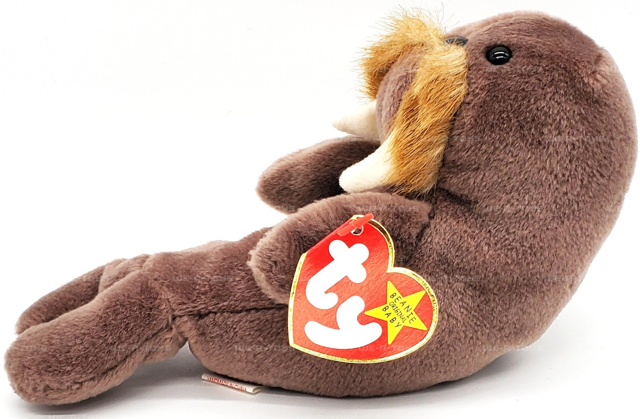 Ty Beanie Babies Jolly the Walrus Plush 1996 - We-R-Toys