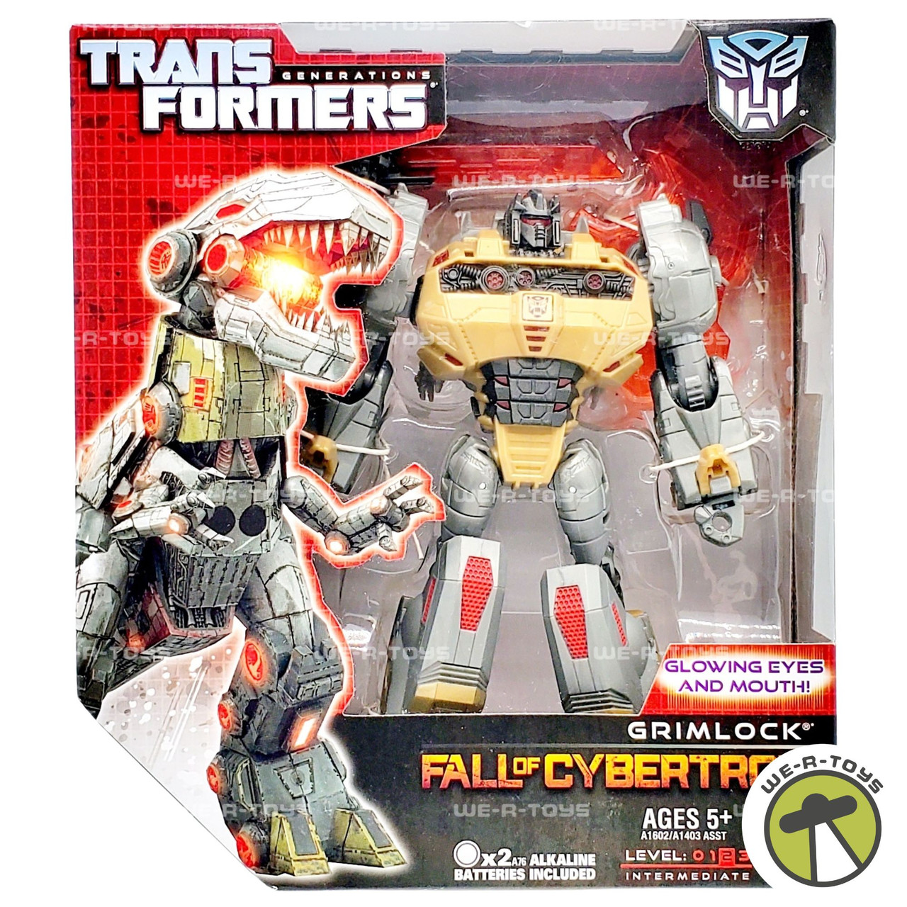 Transformers Generations Fall of Cybertron Grimlock Voyager Class