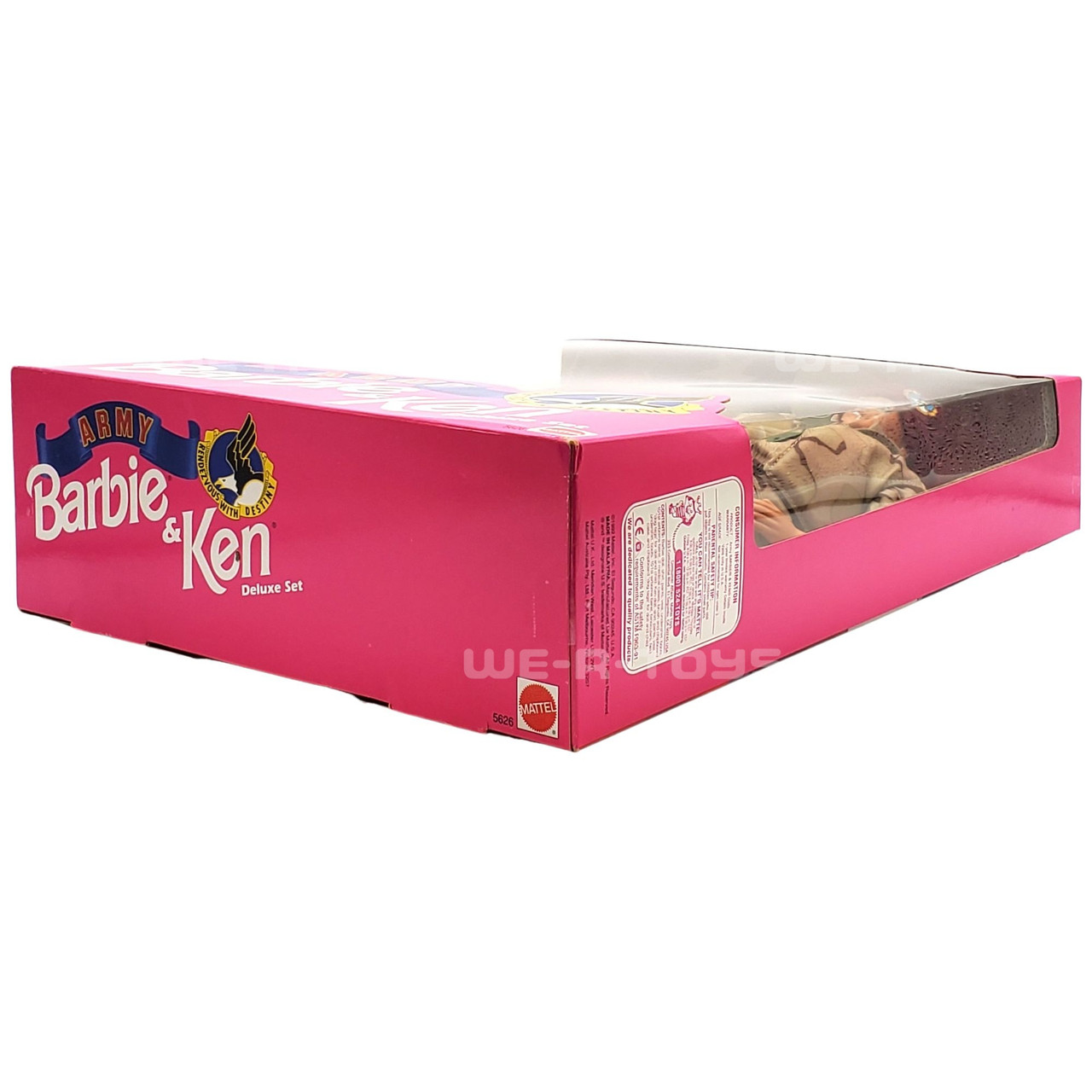 Army Star 'N Stripes Barbie & Ken Dolls Deluxe Set 1992