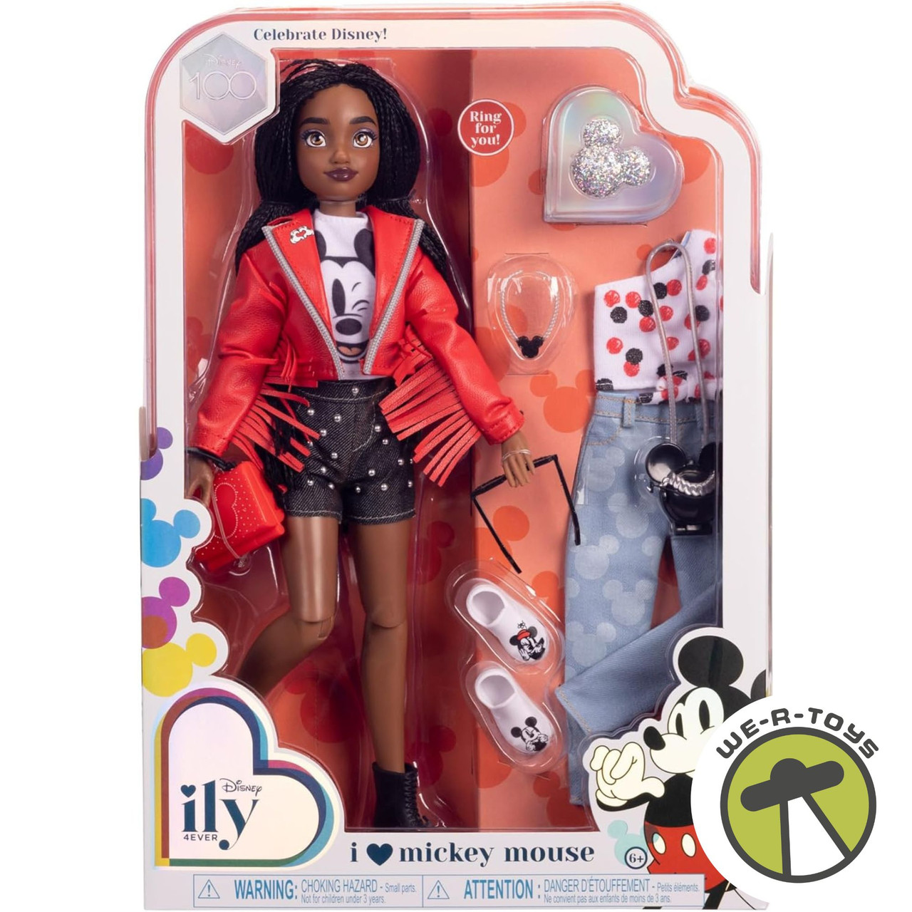 Disney ILY 4EVER Mickey Mouse 11.5 Inch African American Doll with