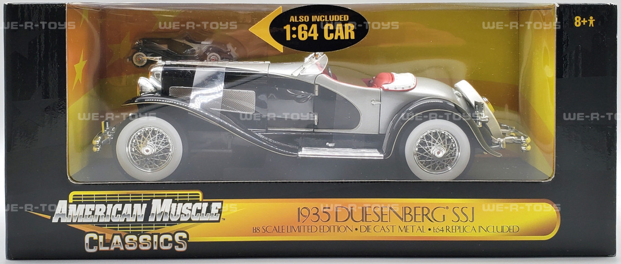 American Muscle Classics 1935 Duesenberg SSJ Diecast Vehicle 1:18