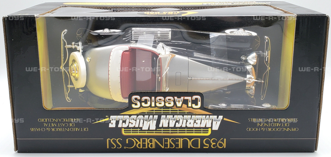 American Muscle Classics 1935 Duesenberg SSJ Diecast Vehicle 1:18