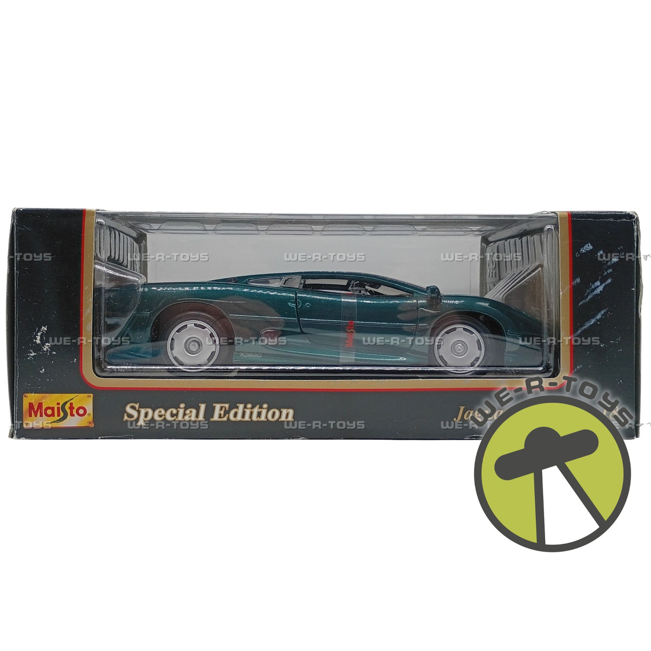 Maisto 1992 Jaguar XJ220 Green 1:18 Scale Diecast Vehicle No