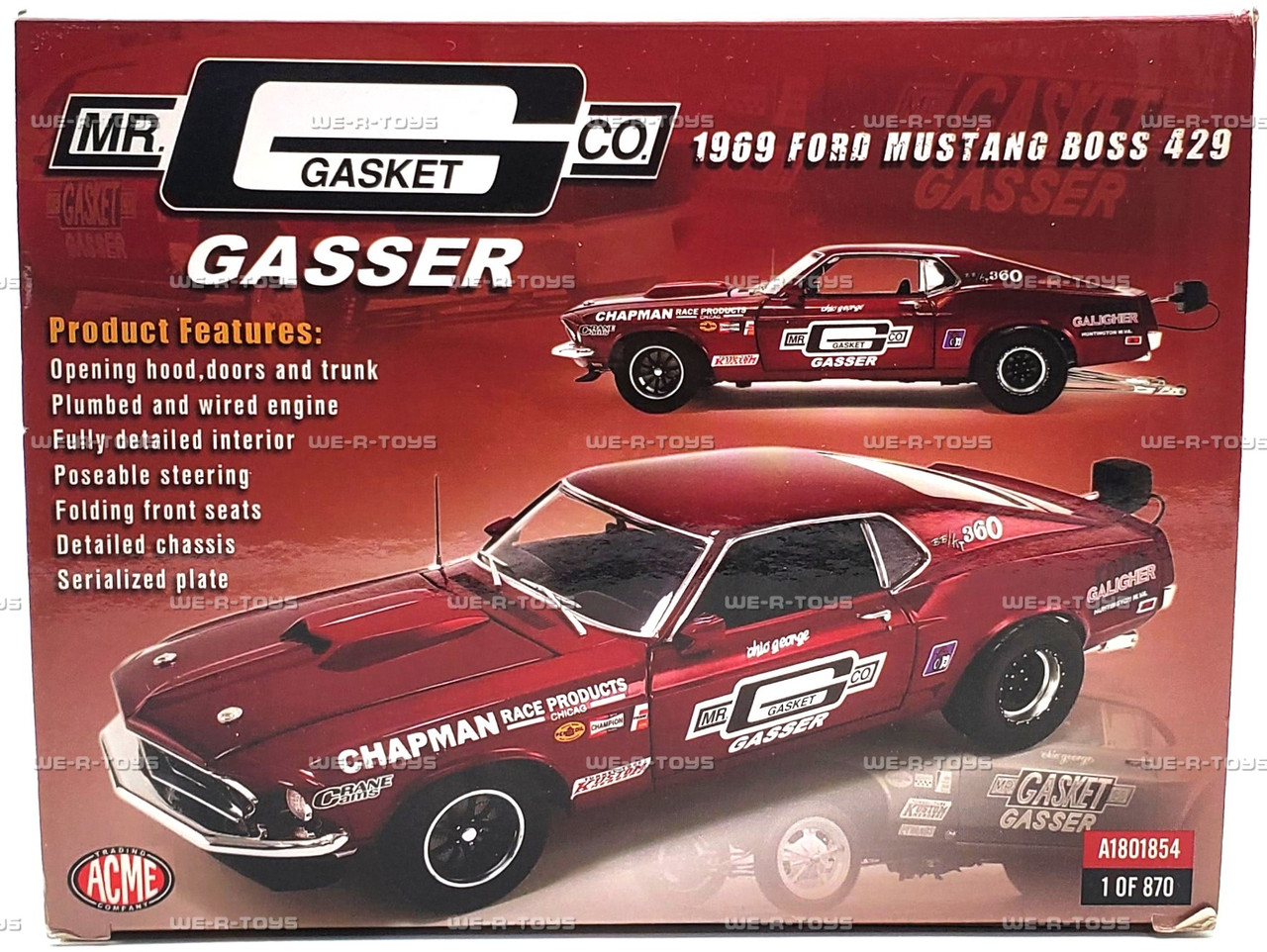 1969 Ford Mustang Boss 429 Mr. Gasket Drag Outlaws 2022 Vehicle 1