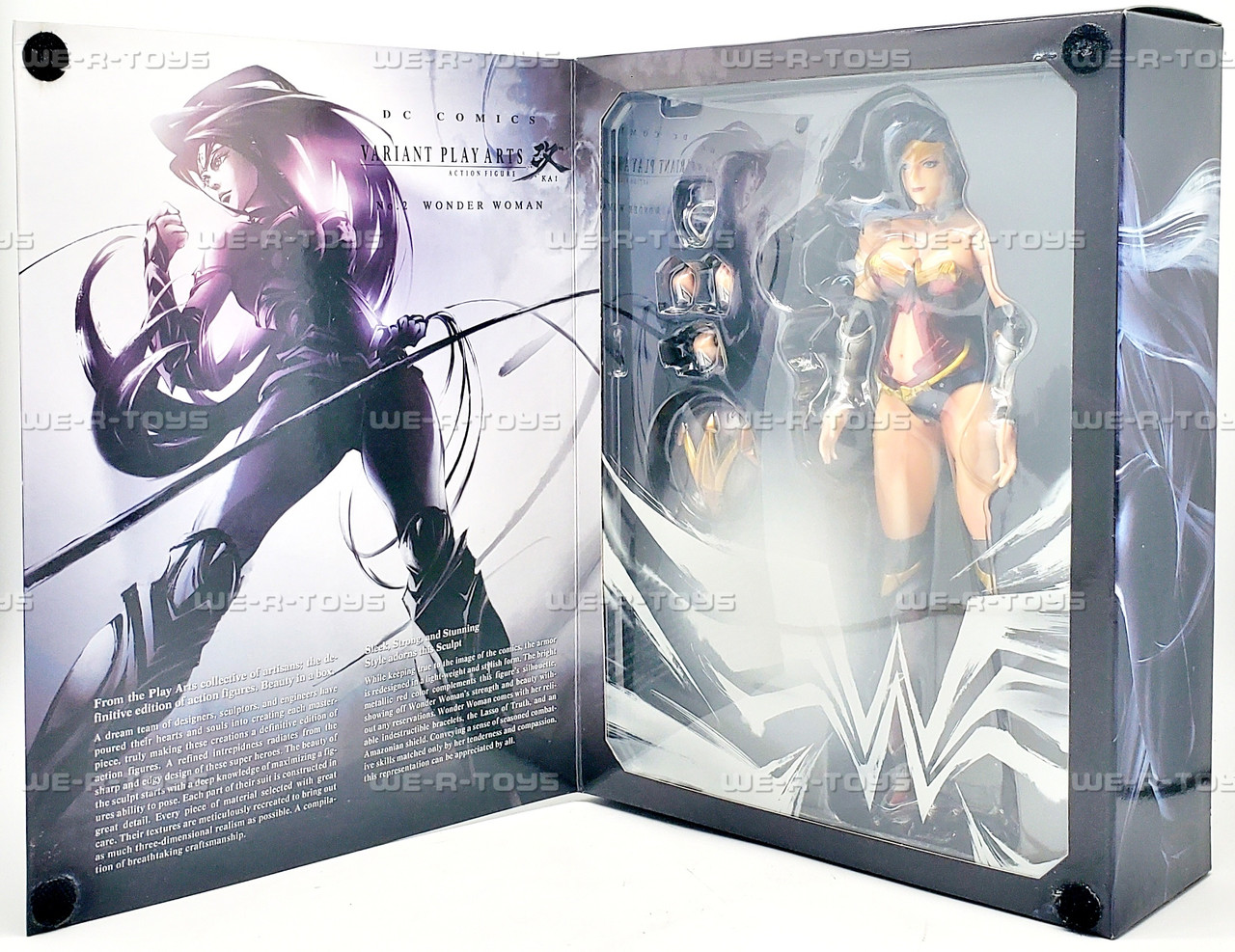 DC Comics Wonder Woman Variant Play Arts Kai Action Figure Square