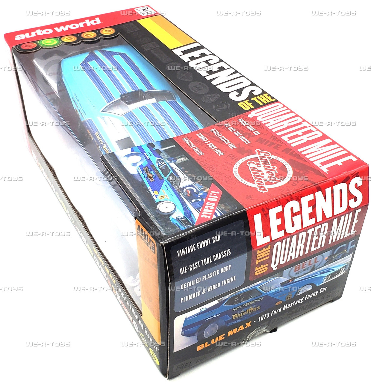 1973 Ford Mustang Funny Car Harry Schmidt Blue Max Vehicle 2022