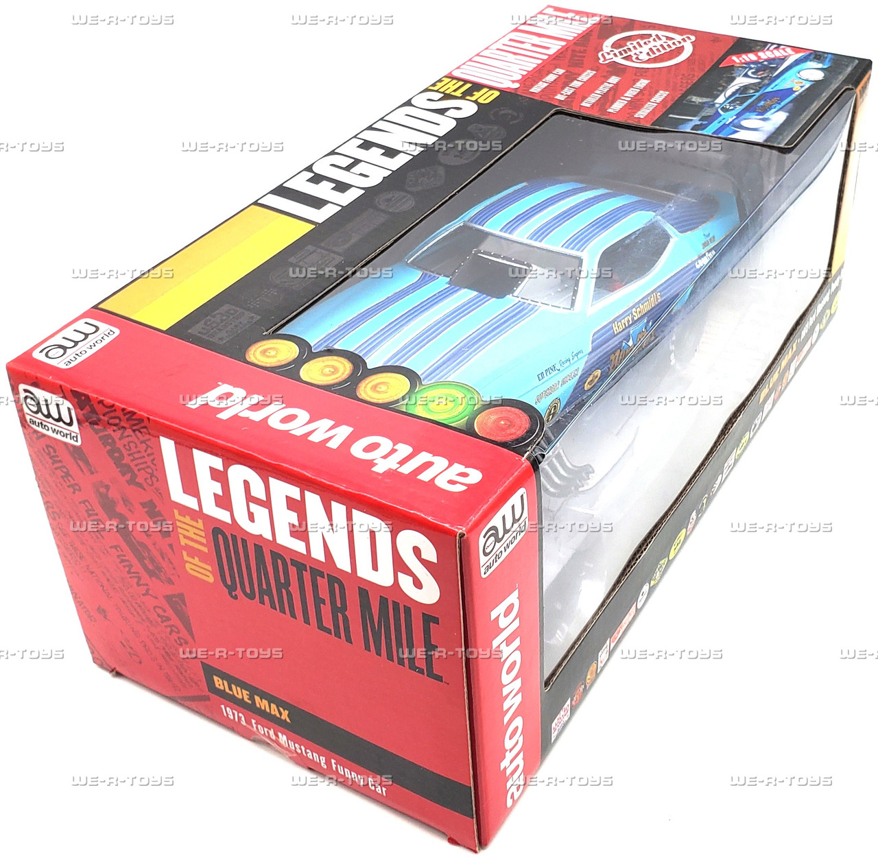 1973 Ford Mustang Funny Car Harry Schmidt Blue Max Vehicle 2022