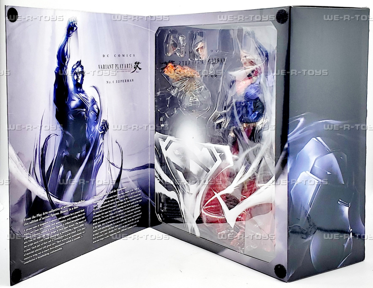 DC Comics Superman Play Arts Kai Variant Action Figure Square Enix