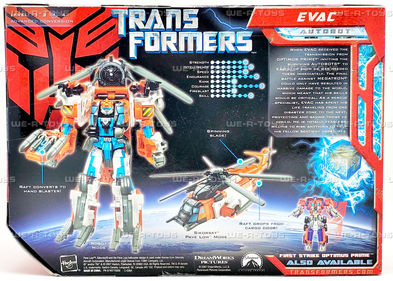 Transformers Allspark Power Voyager Evac Action Figure 2007 Hasbro