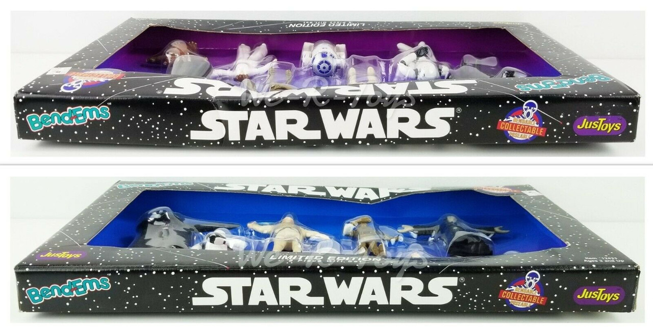 Star Wars Bend-Ems Bendable Collectable Limited Ed 8 Figure Gift