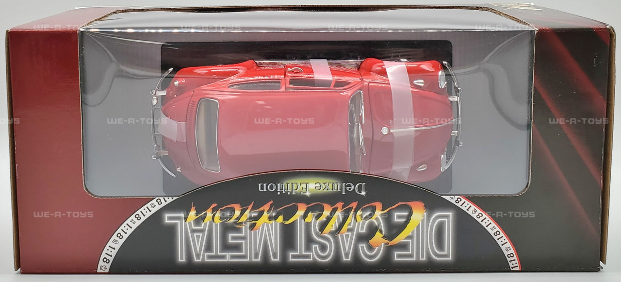 Road Signature 1967 Volkswagen Beetle Red Die Cast Metal Vehicle 1