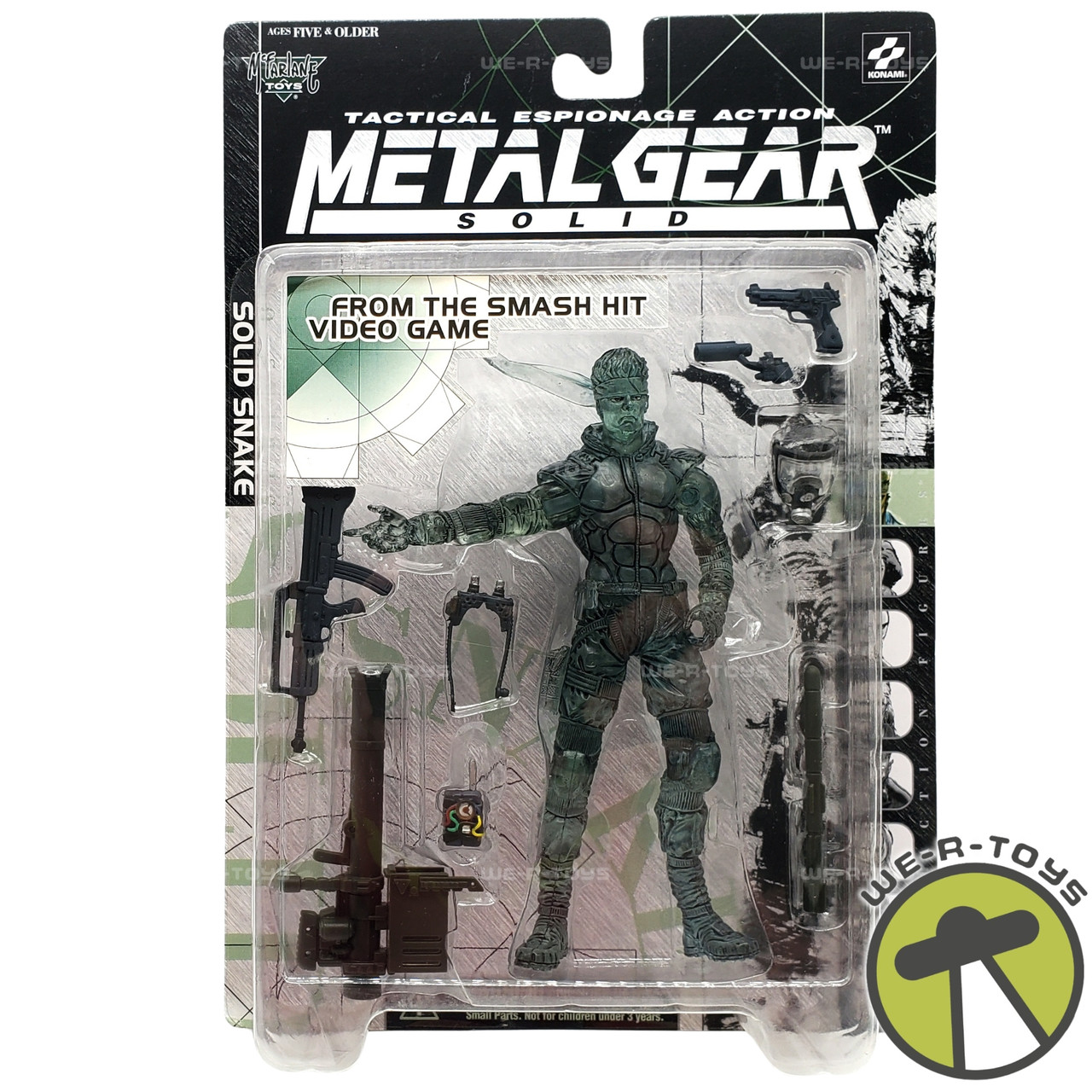 Metal Gear Solid Tactical Espionage Stealth Suit Solid Snake