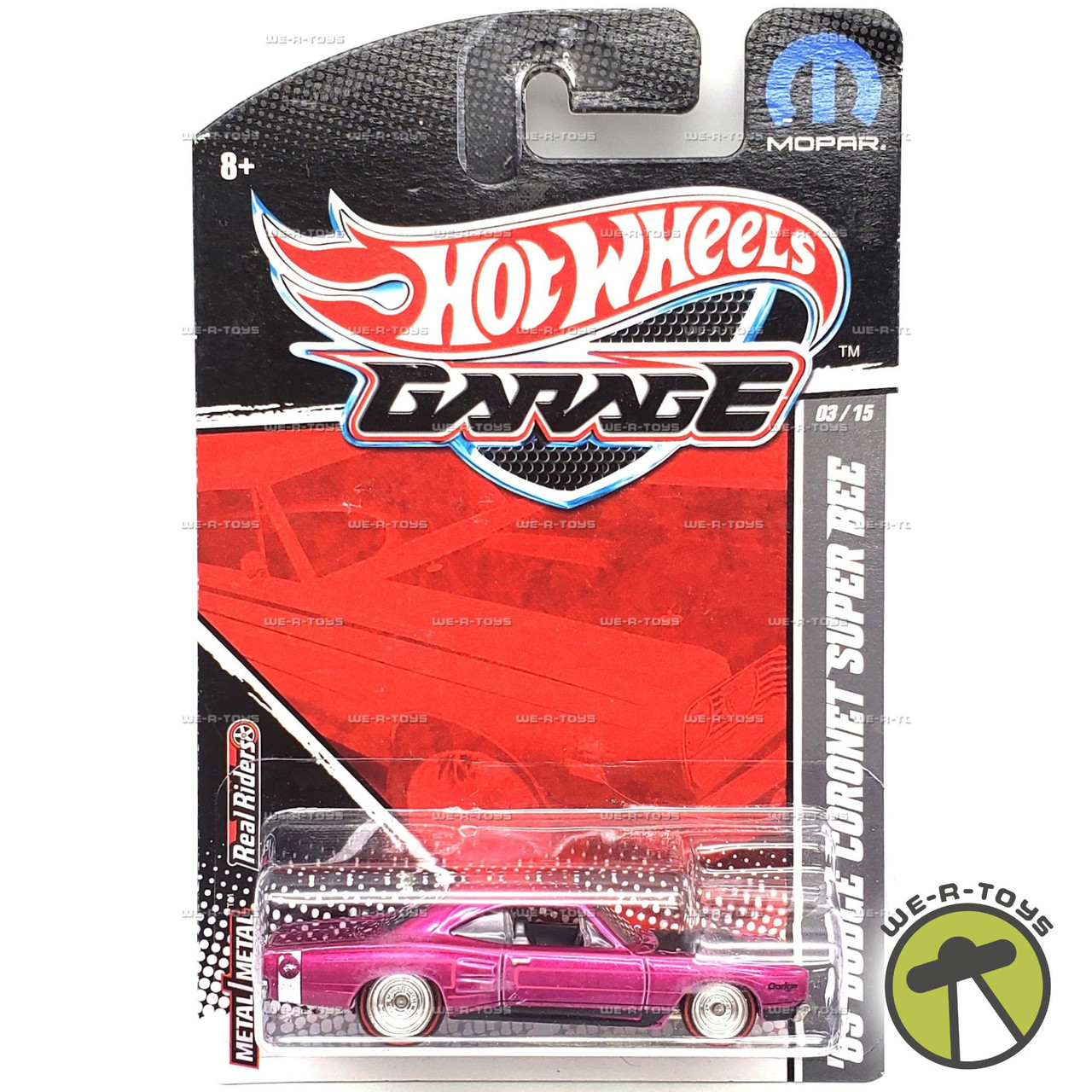 Hot Wheels Garage 69 Dodge Coronet Super Bee 03/15 Vehicle 2010