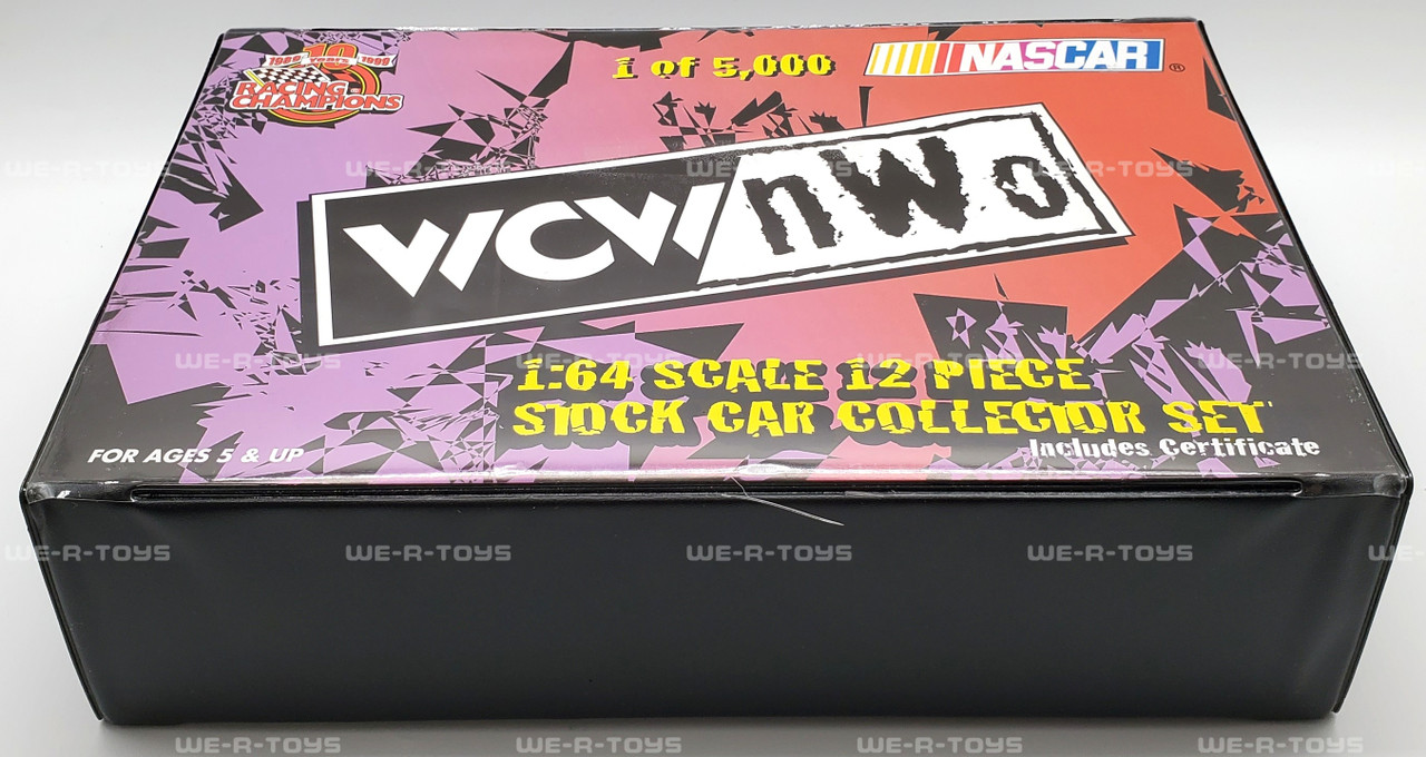 Racing Champions NASCAR WCW NWO 1:64 Scale 12 Piece Stock Car