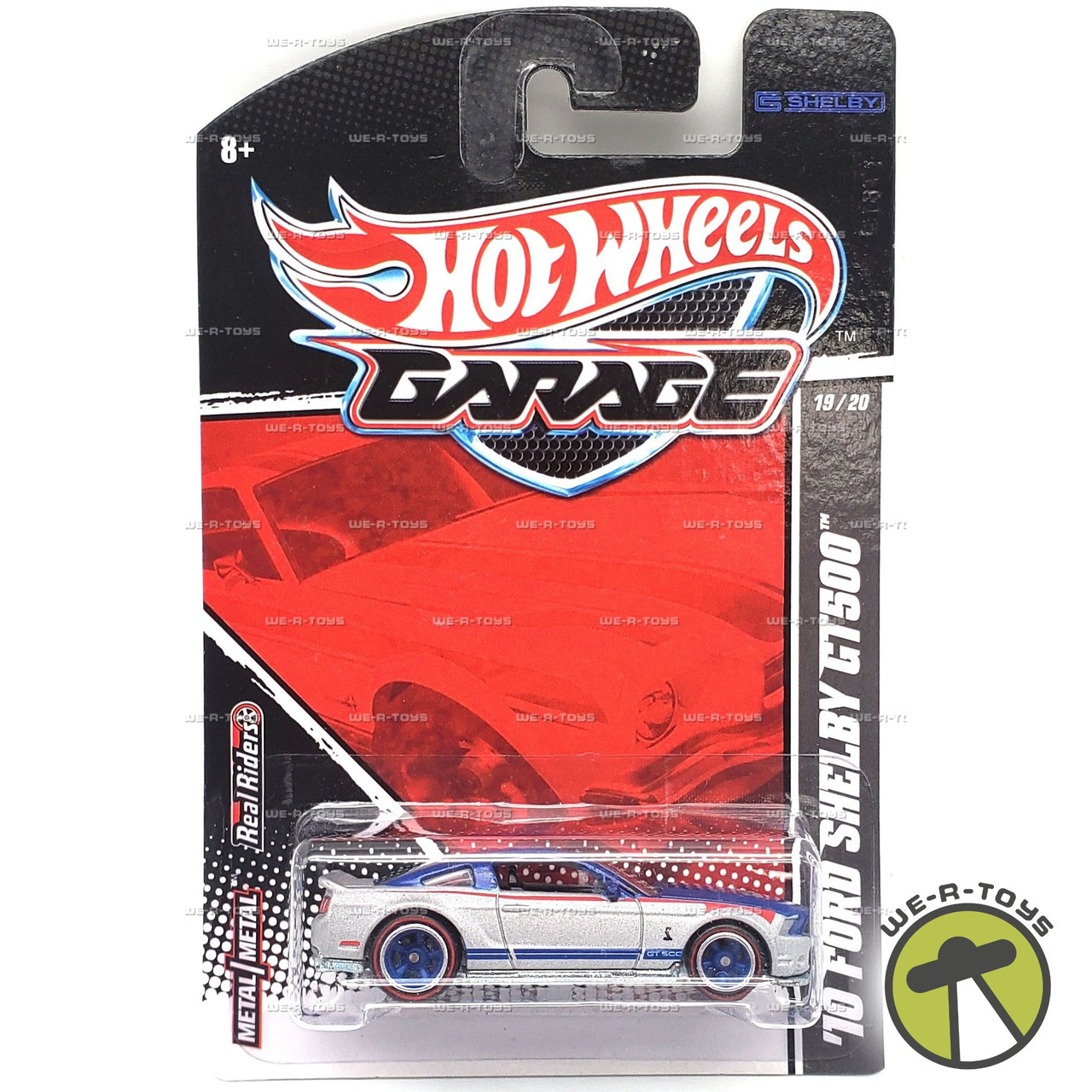 Hot Wheels Garage '10 Ford Shelby GT500 19/20 Vehicle 2010 Mattel