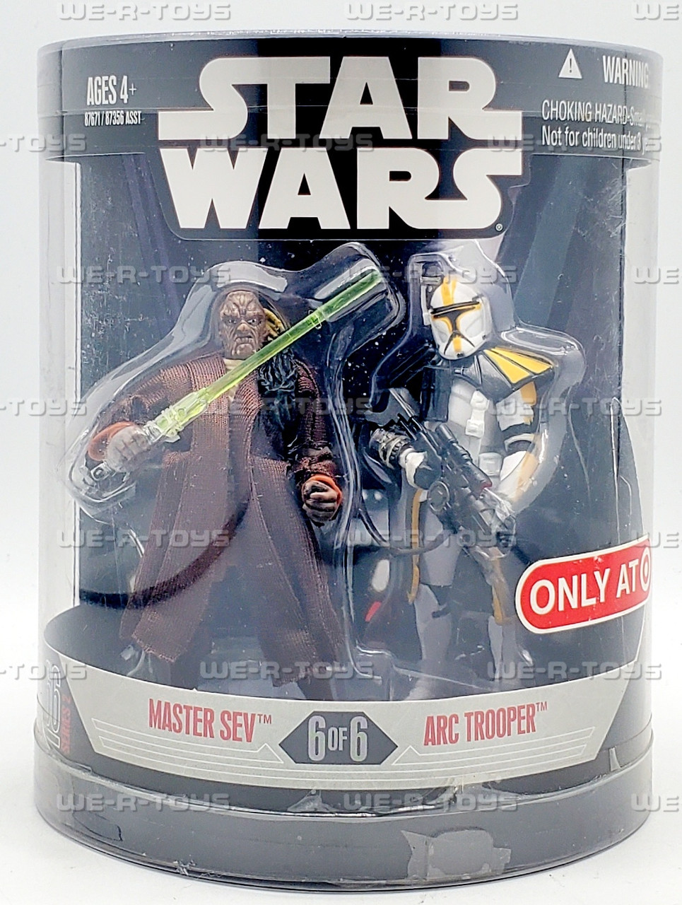 Star Wars Order 66 Master Sev and Arc Trooper Action Figure 2-Pack