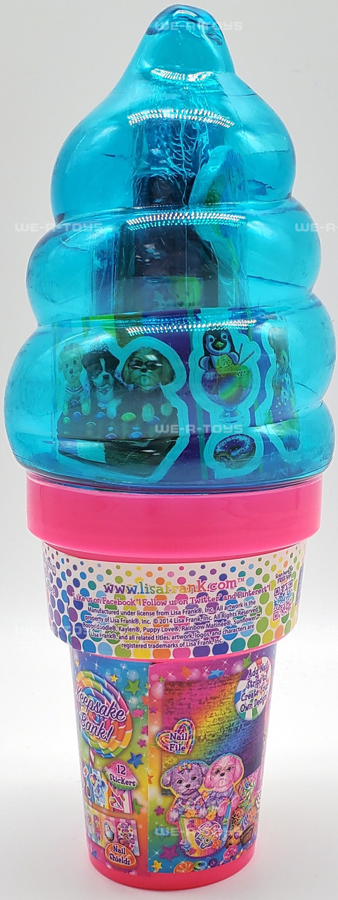 Lisa Frank Blue Ice Cream Cosmetic Set 2014 NEW - We-R-Toys