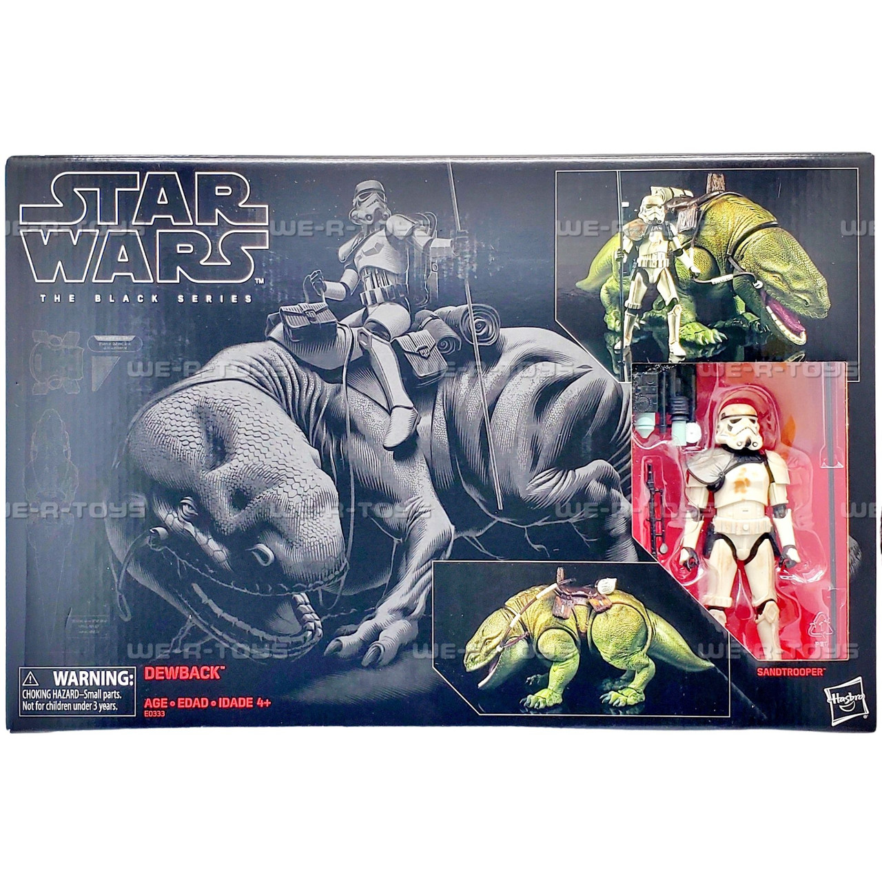 Star Wars The Black Series Dewback and Sandtrooper 2-pack Set 2017