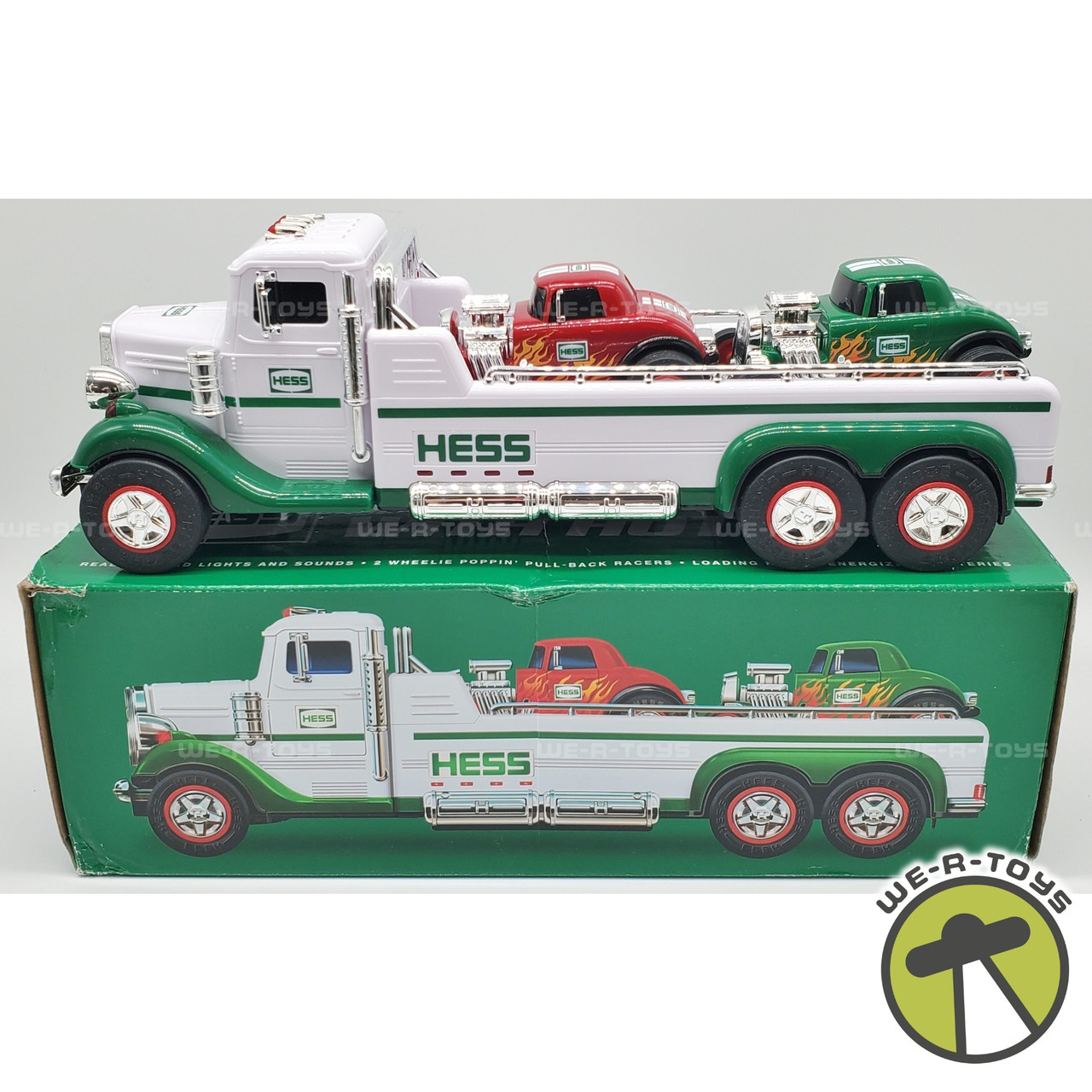 Hess 2022 Flatbed Truck with Hot Rods Vehicles #00043 - We-R-Toys