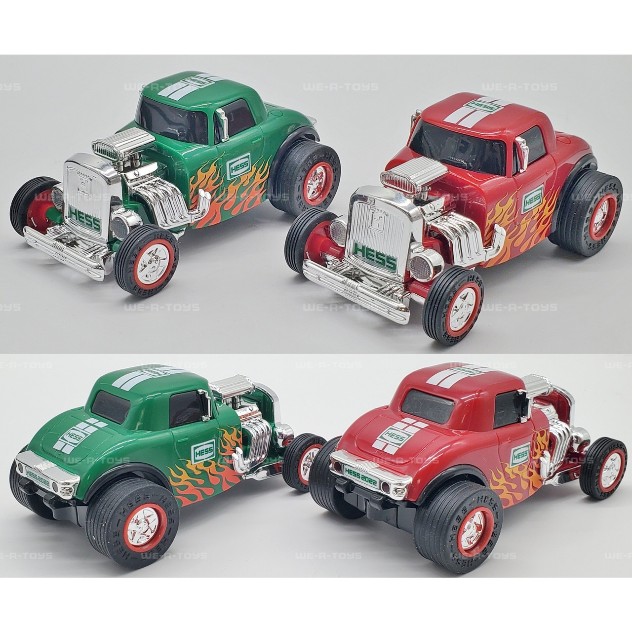 Hess 2022 Flatbed Truck with Hot Rods Vehicles #00043 - We-R-Toys