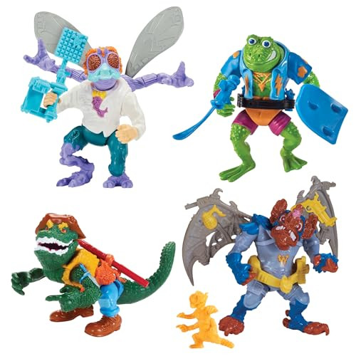Teenage Mutant Ninja Turtles Classic Mutant Figures 4-Pack Series