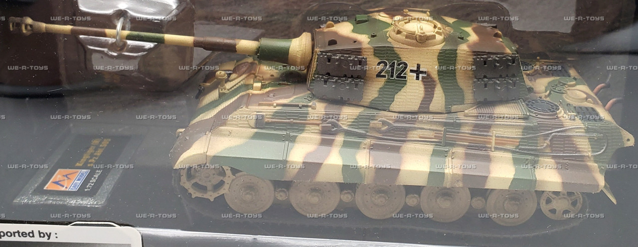 Ground Armor WWII Kingtiger Platinum Collectible Vehicle 2007 Easy